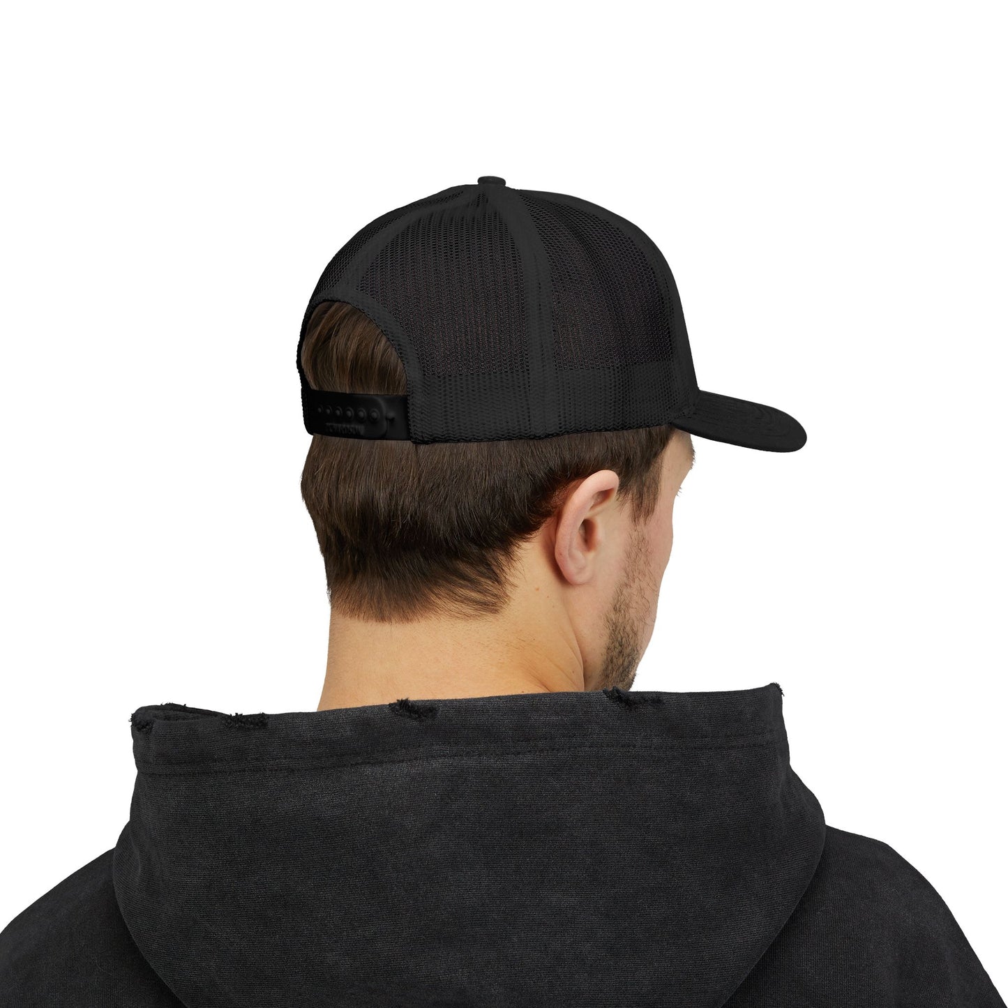 Customizable Snapback Trucker Cap - Trendy, Casual Hat for All Occasions, Perfect Gift for Birthdays, Holidays, Events