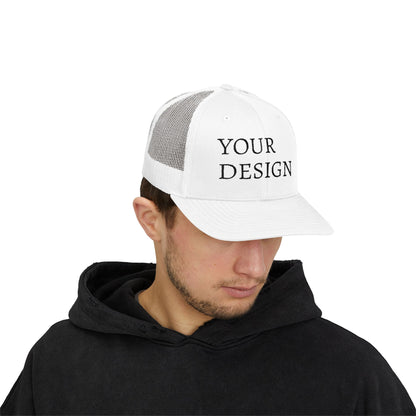 Customizable Snapback Trucker Cap - Trendy, Casual Hat for All Occasions, Perfect Gift for Birthdays, Holidays, Events