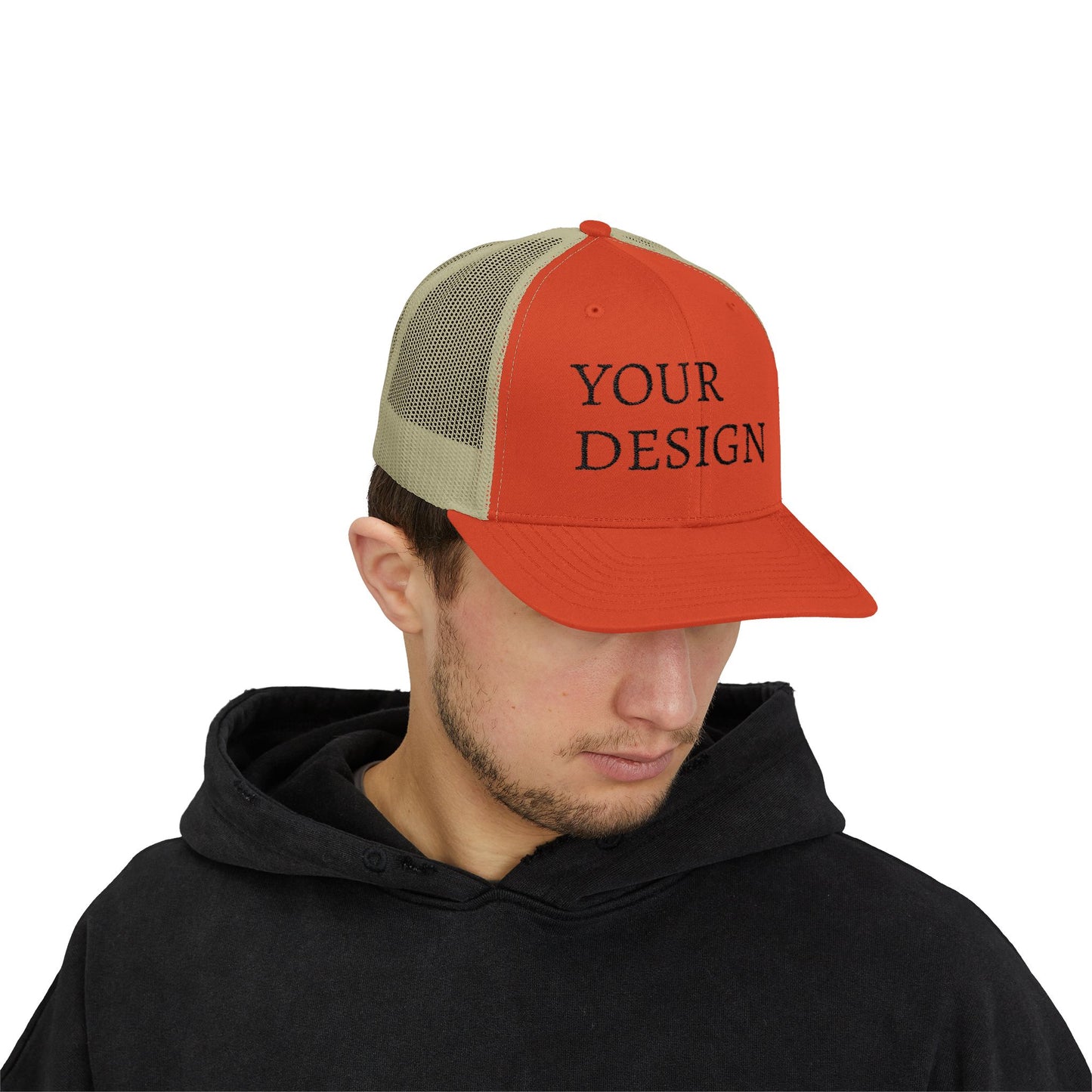 Customizable Snapback Trucker Cap - Trendy, Casual Hat for All Occasions, Perfect Gift for Birthdays, Holidays, Events