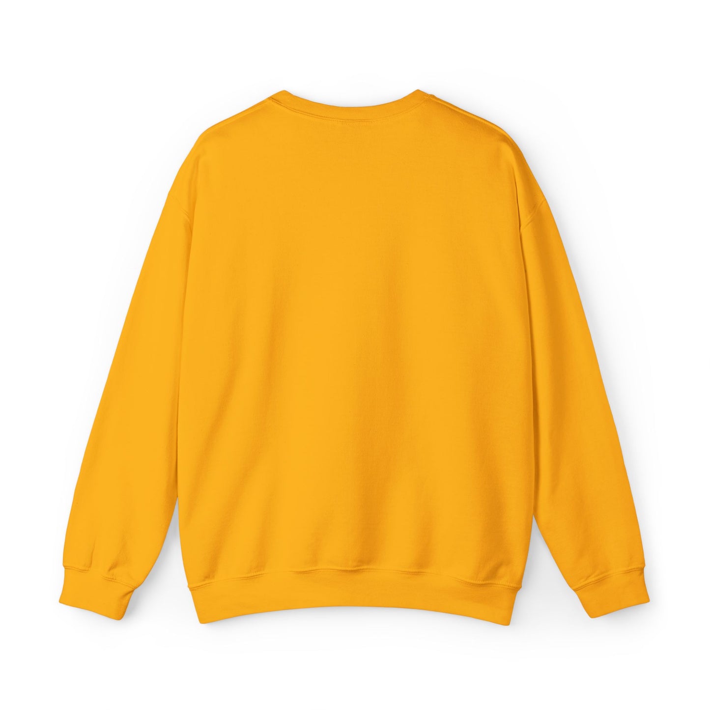 Minimalist Micro-Text Crewneck Sweatshirt — Subtle Chest Script