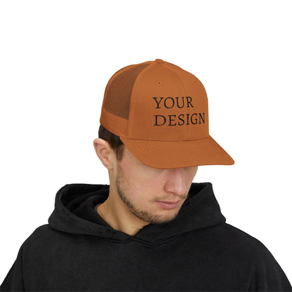 Customizable Snapback Trucker Cap - Trendy, Casual Hat for All Occasions, Perfect Gift for Birthdays, Holidays, Events
