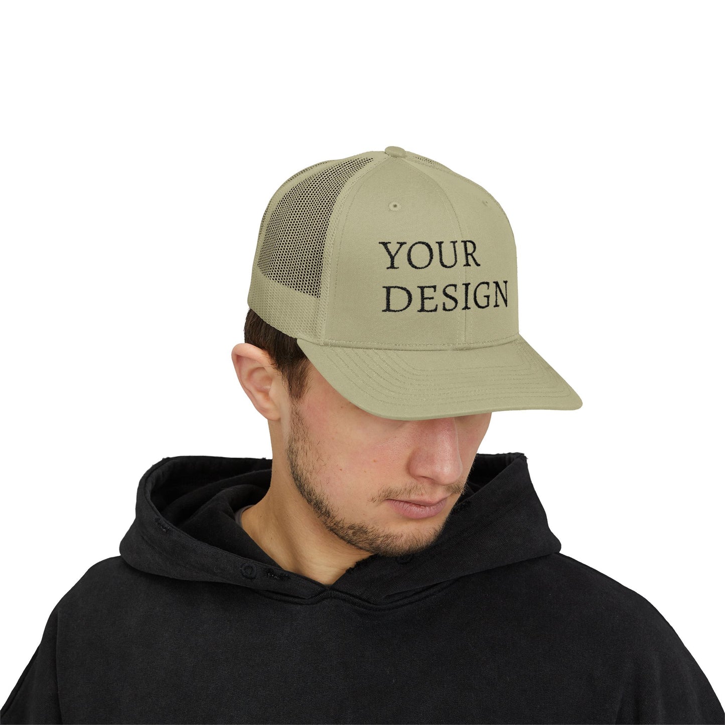 Customizable Snapback Trucker Cap - Trendy, Casual Hat for All Occasions, Perfect Gift for Birthdays, Holidays, Events