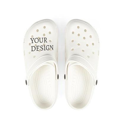 Custom EVA Foam Clogs — Personalized 'Your Design' Lightweight Garden Shoes