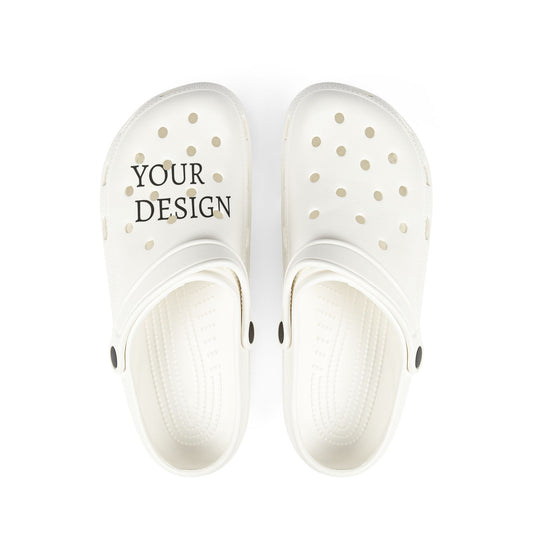 Custom EVA Foam Clogs — Personalized 'Your Design' Lightweight Garden Shoes