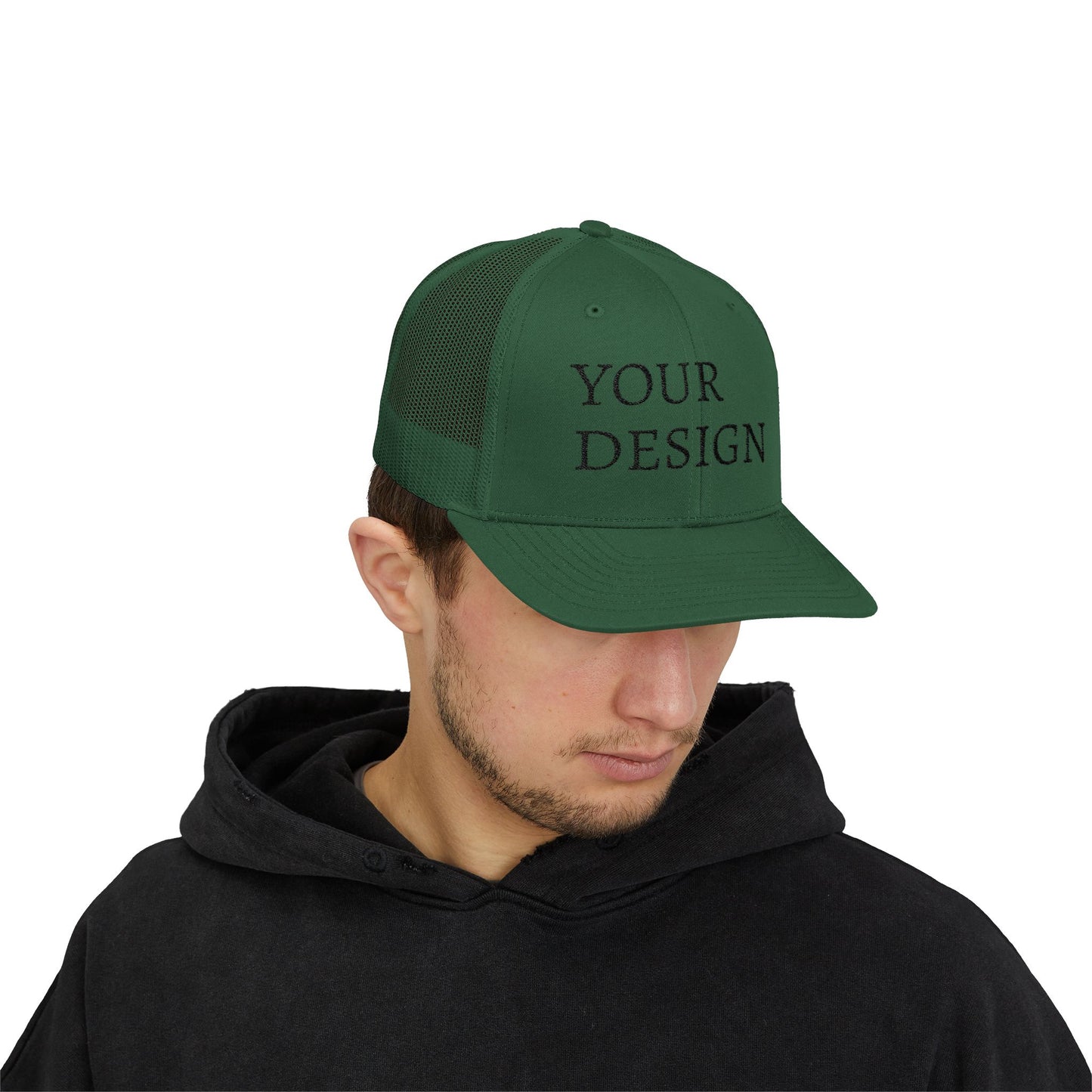 Customizable Snapback Trucker Cap - Trendy, Casual Hat for All Occasions, Perfect Gift for Birthdays, Holidays, Events