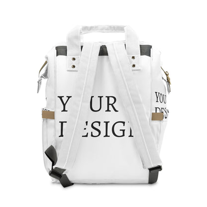 Multifunctional Diaper Backpack — Personalized Baby Travel Organizer with Insulated Bottle Pockets