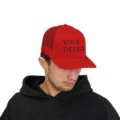 Customizable Snapback Trucker Cap - Trendy, Casual Hat for All Occasions, Perfect Gift for Birthdays, Holidays, Events