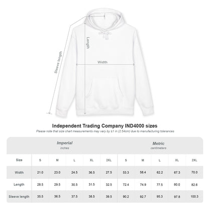 Unisex Heavyweight Hooded Sweatshirt