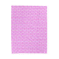 Pink 'Every' Pattern Velveteen Plush Blanket — Cozy Reversible Throw