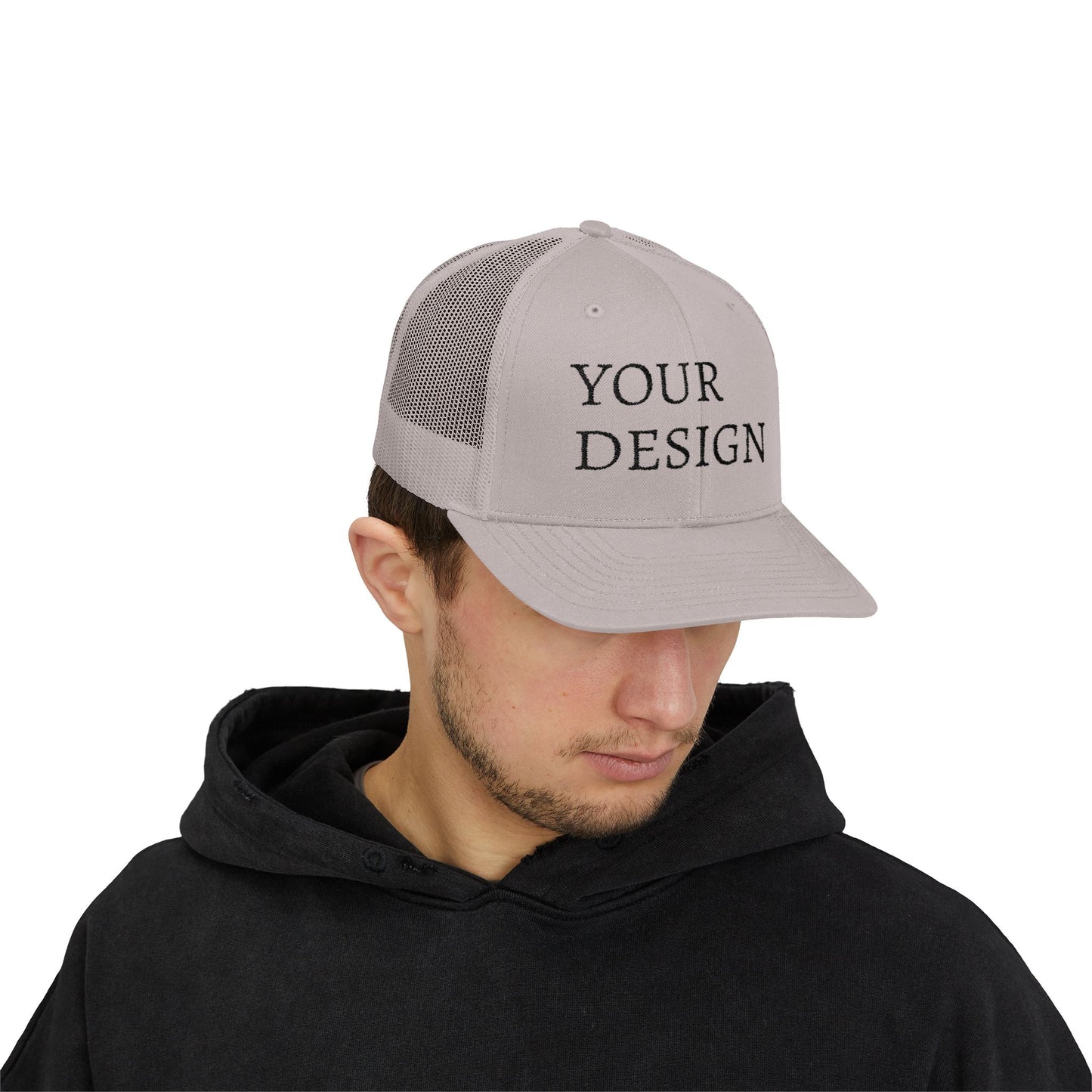 Customizable Snapback Trucker Cap - Trendy, Casual Hat for All Occasions, Perfect Gift for Birthdays, Holidays, Events