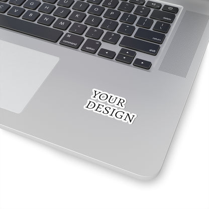Custom Kiss-Cut Stickers – Personalized Laptop Decal (Your Design)