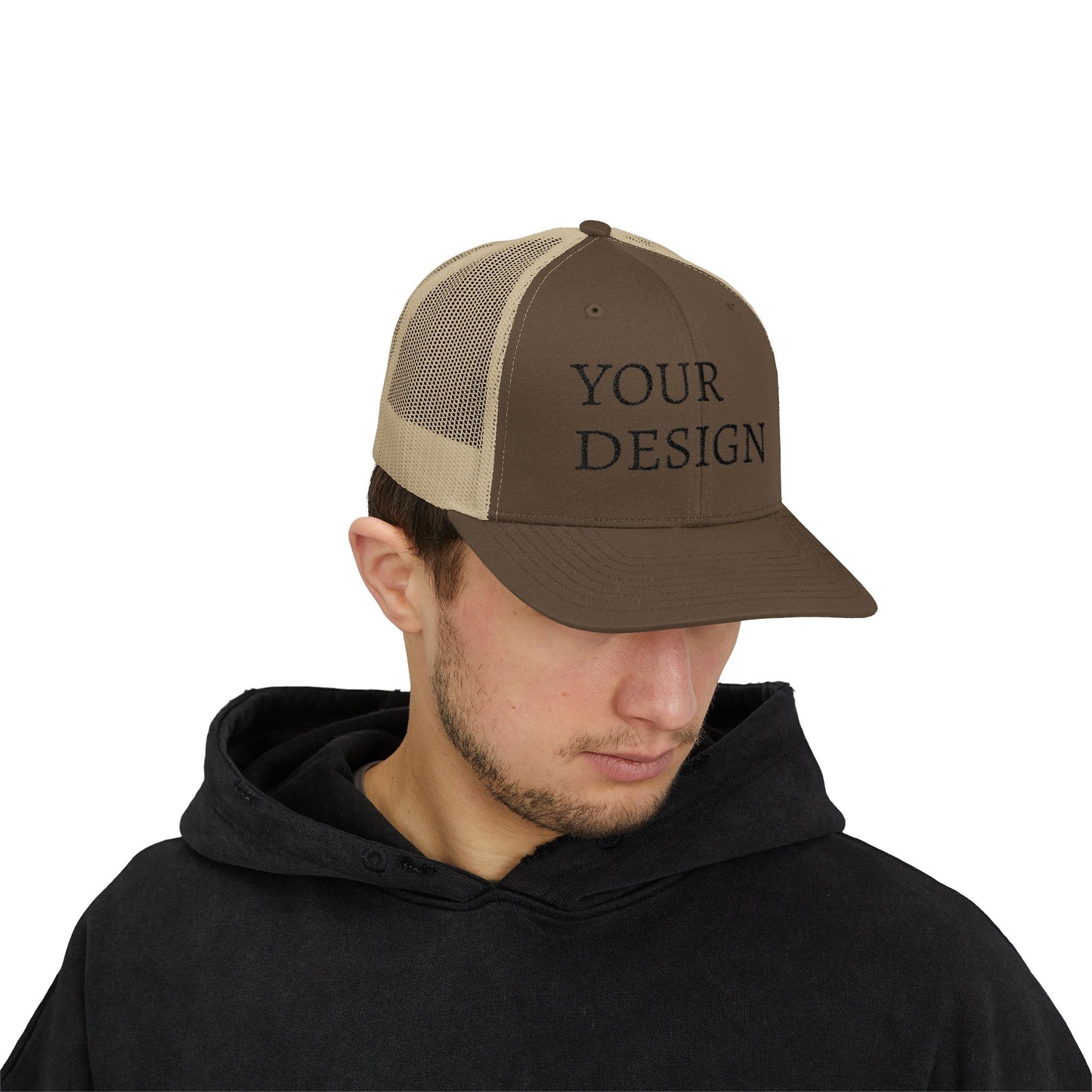 Customizable Snapback Trucker Cap - Trendy, Casual Hat for All Occasions, Perfect Gift for Birthdays, Holidays, Events