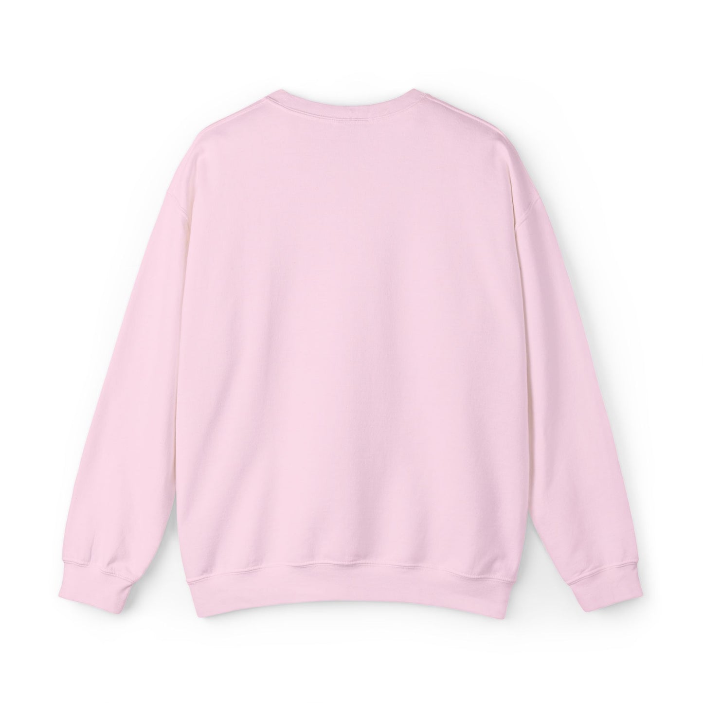 Minimalist Micro-Text Crewneck Sweatshirt — Subtle Chest Script