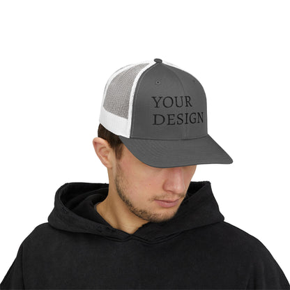 Customizable Snapback Trucker Cap - Trendy, Casual Hat for All Occasions, Perfect Gift for Birthdays, Holidays, Events