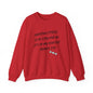 Crewneck Sweatshirt — “Ghosting People Is So Easy For Me, It’s In My Genetics. Thanks Dad” Funny DNA Quote