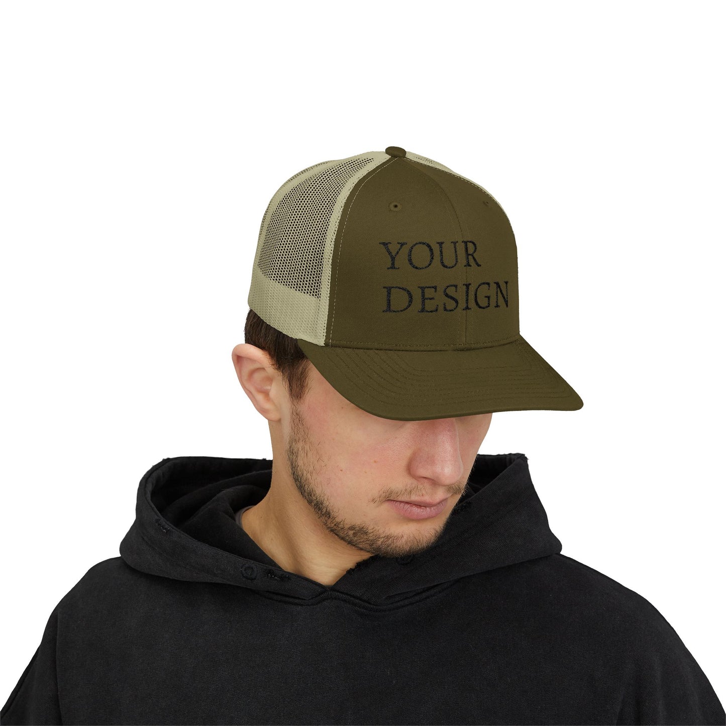 Customizable Snapback Trucker Cap - Trendy, Casual Hat for All Occasions, Perfect Gift for Birthdays, Holidays, Events