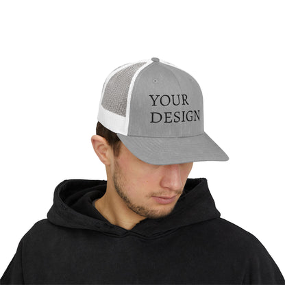 Customizable Snapback Trucker Cap - Trendy, Casual Hat for All Occasions, Perfect Gift for Birthdays, Holidays, Events