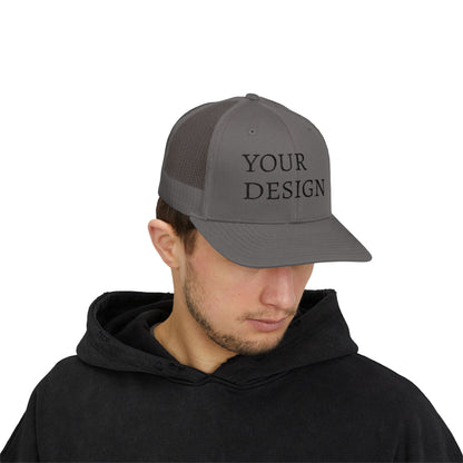 Customizable Snapback Trucker Cap - Trendy, Casual Hat for All Occasions, Perfect Gift for Birthdays, Holidays, Events