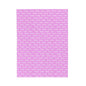 Pink 'Every' Pattern Velveteen Plush Blanket — Cozy Reversible Throw