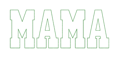 Custom Embroidered & Applique Family Shirts – Mama, Grandma, Dad & More