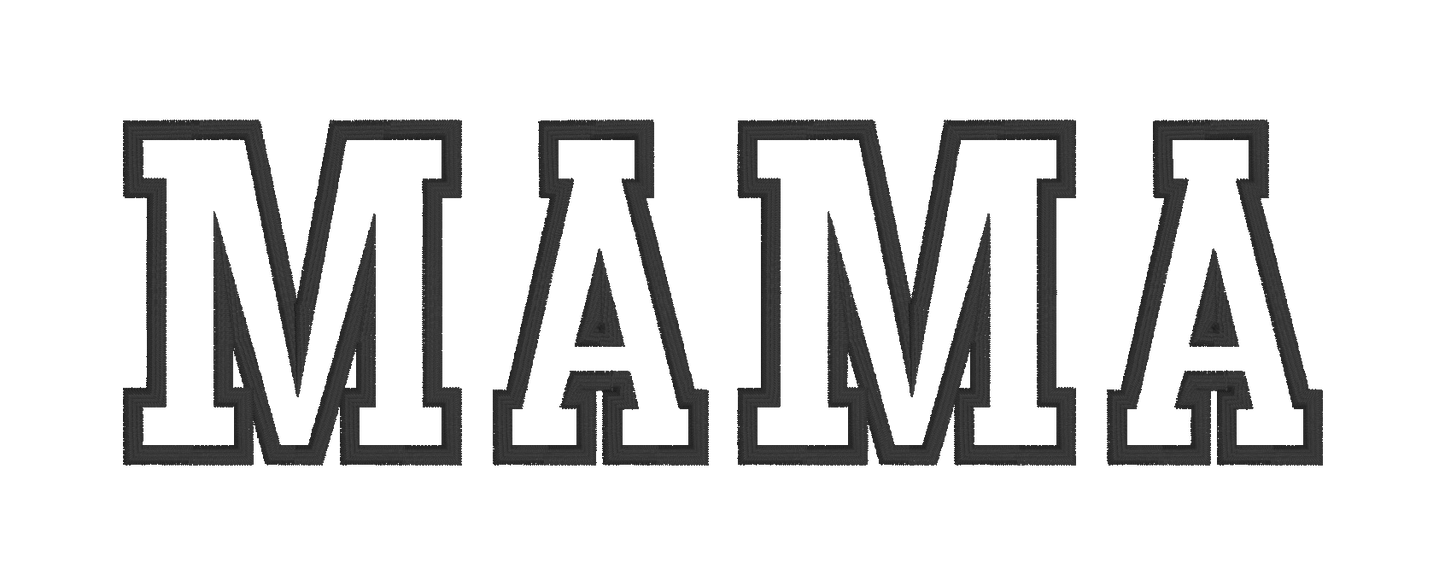 Custom Embroidered & Applique Family Shirts – Mama, Grandma, Dad & More