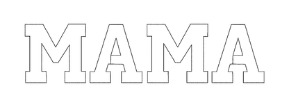 Custom Embroidered & Applique Family Shirts – Mama, Grandma, Dad & More