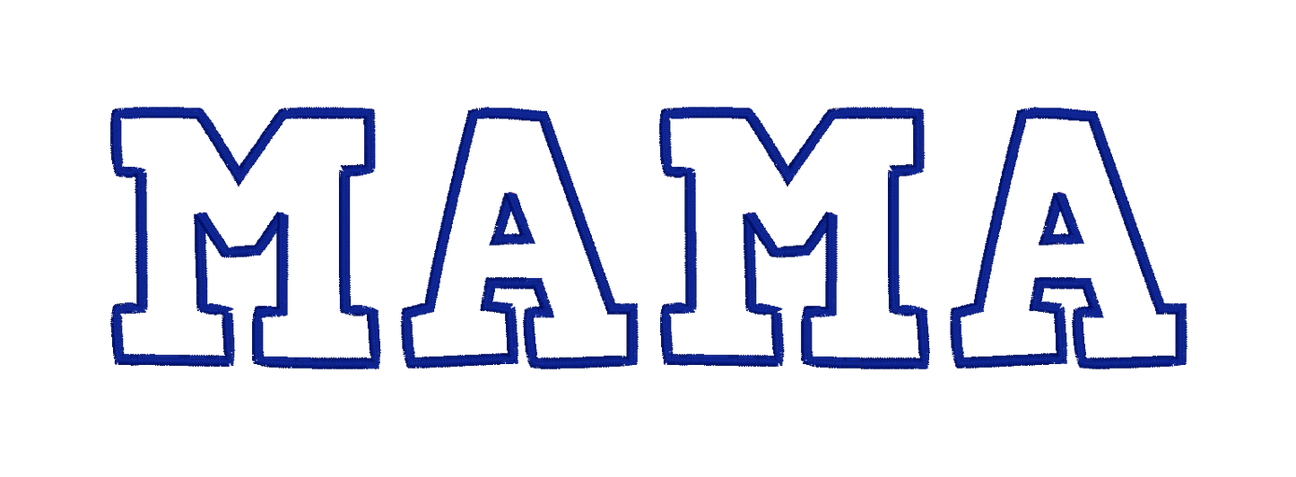 Custom Embroidered & Applique Family Shirts – Mama, Grandma, Dad & More