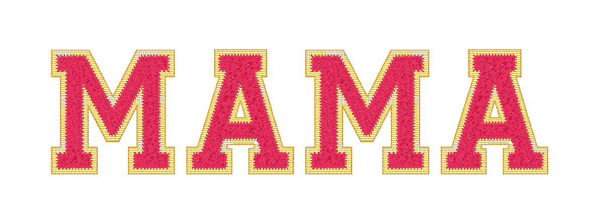 Custom Embroidered & Applique Family Shirts – Mama, Grandma, Dad & More