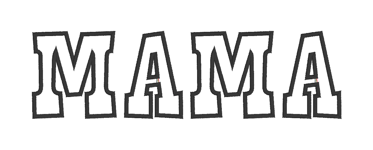 Custom Embroidered & Applique Family Shirts – Mama, Grandma, Dad & More