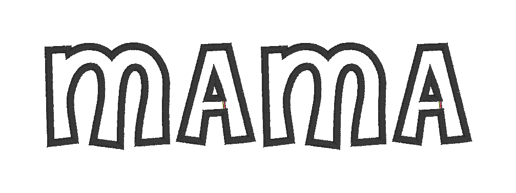 Custom Embroidered & Applique Family Shirts – Mama, Grandma, Dad & More