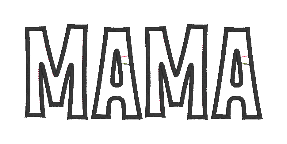 Custom Embroidered & Applique Family Shirts – Mama, Grandma, Dad & More